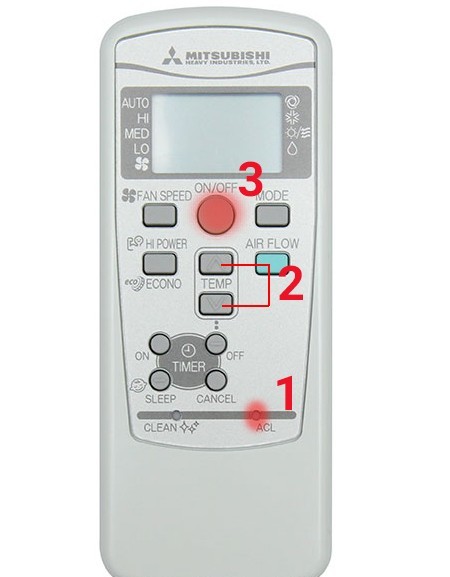 Cách sử dụng điều khiển máy lạnh Mitsubishi Heavy SRK09CMP