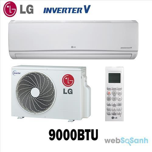 Điều hòa LG 9000 BTU inverter V Điều hòa LG 9000 BTU inverter V