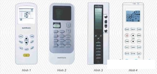 Các loại điều khiển điều hòa Sumikura Các loại điều khiển điều hòa Sumikura