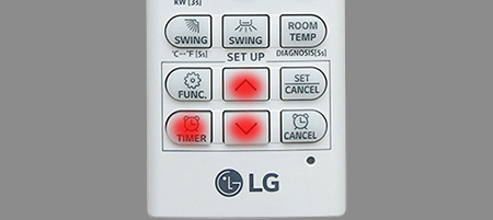 Hướng dẫn sử dụng điều khiển điều hòa LG V13END